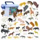  ФИГУРКИ ЖИВОТНИ ZOO ANIMALS КОМПЛЕКТ ФИГУРКИ WILD SAFARI BOX 58 EL