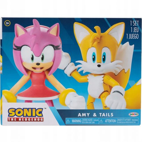  ТАРАЛЕЖЪТ SONIC JAKKS PACIFIC КОМПЛЕКТ ОТ ВЪЗМОЖНИ ФИГУРКИ Ейми + ОПАШКИ