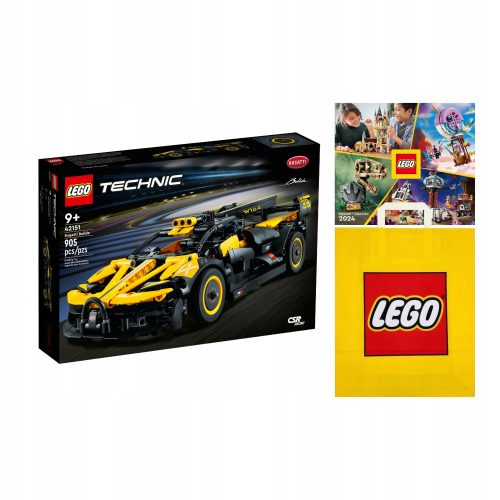  LEGO Technic Bugatti Bolid 42151 + 2 други продукта