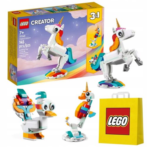  LEGO Creator 3 в 1 31140 Magic Unicorn + LEGO Paper Bag