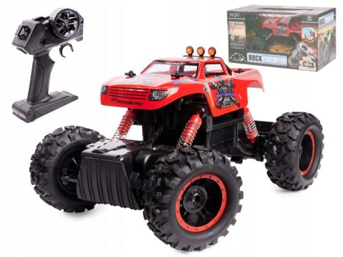  NQD rock crawler king 1:12 червена кола