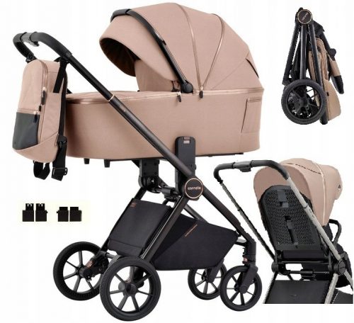  Carrello Ultra Carrello количка 2в1 + адаптери ALFA Carrello за столче за кола Maxi-Cosi Cybex