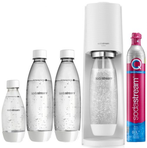  SodaStream Terra комплект бял 5 бр.