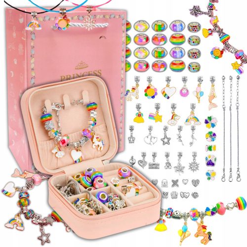  Комплект бижута Rainbow Beads Set 68 Elements Creative Set