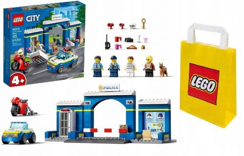  LEGO City 60370 Police Station - Chase + VP Paper Bag LEGO 6315792 Среден