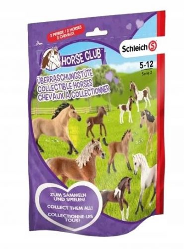  SCHLEICH КОНЕ ПОНИТА ИЗНЕНАДИ 2в1 РЪЧНО РИСУВАНИ ФИГУРКИ СЕРИЯ 2