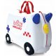  Детски куфар Trunki 18л бял