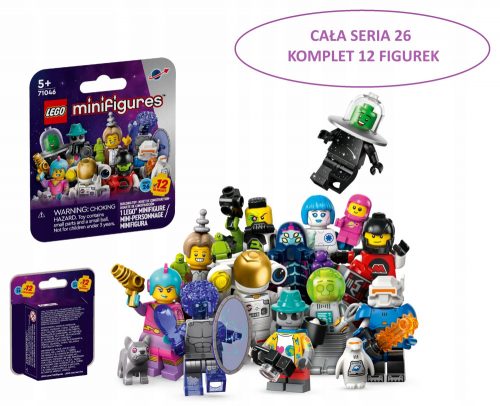  LEGO Minifigures 71046 MINIFIGURS Комплект цяла серия 26 комплект от 12 фигурки