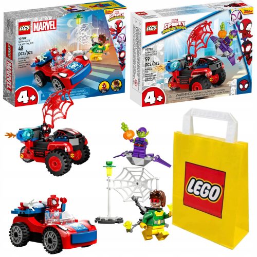  LEGO Super Heroes 10789 Spider-Man и Doc Ock Car + 2 други продукта