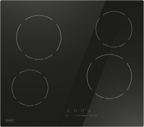  Kernau KHC 6412 керамичен плот 4 горелки 59 см сензорно управление Черен