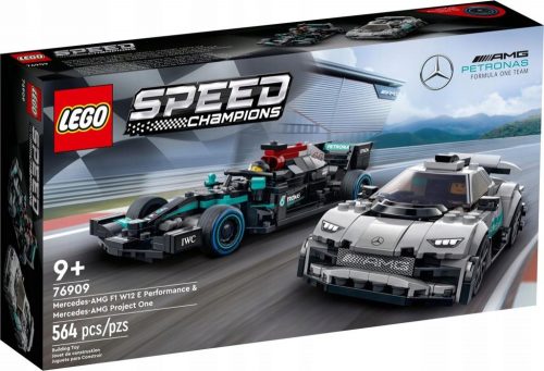 LEGO Speed Champions 76909 Mercedes-AMG F1 W12 E Performance и Mercedes-AMG ONE