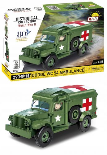  COBI 2257 ЛЕК КАМИОН Dodge WC-54 Линейка (версия 2024!)