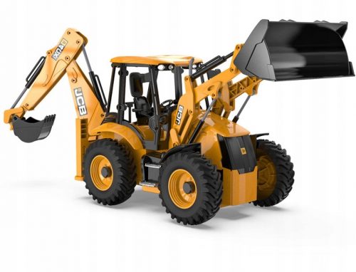  Дистанционен багер JCB DoubleE дистанционно управление товарач булдозер жълта машина