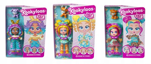  KookyLoos Pet Party Doll Колекционерска фигура 11 см Ема + куче