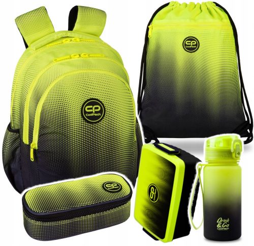  УЧЕНИЧЕСКА РАНИЦА OMBRE GRADIENT LEMON COOLPACK 21L + 5 други продукта