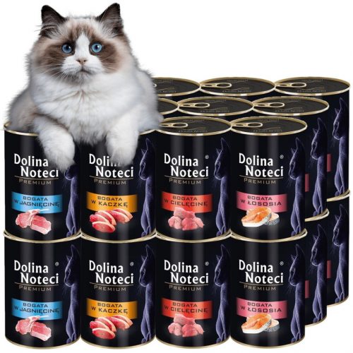  Микс от вкусове Dolina Noteci Premium Cat 12x400гр