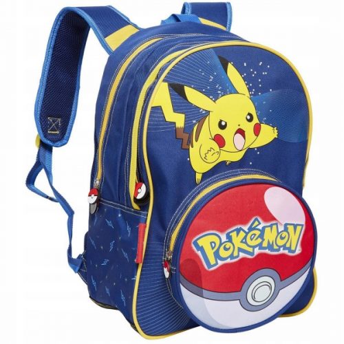  Раница Pokemon 43 см. Две отделения Pikachu Pokeball Capacious HIT