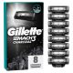  Gillette Mach3 Charcoal Резервни ножчета за мъжки самобръсначки 8 бр.