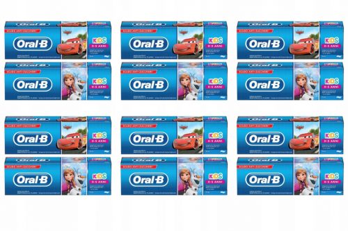  Oral-B Kids Детска паста за зъби 12x75 ml Frozen&Cars