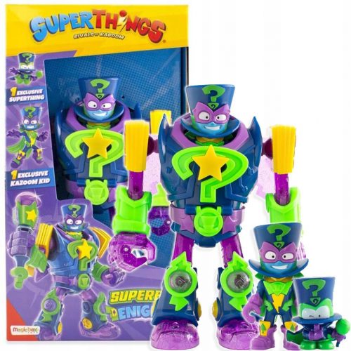  SUPERTHINGS KAZOOM KID SPIKE ROLLER ZINGS VEHICLE MAGIC BOX