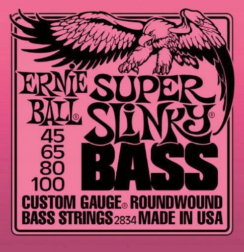  Ernie Ball 2834 Super Slinky струни за бас китара