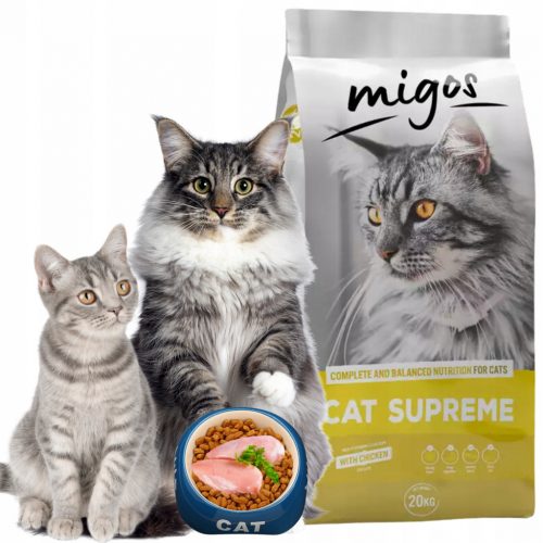  MIGOS CAT SUPREME СУХА ХРАНА ЗА КОТКИ 20КГ