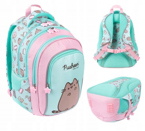  PUSHEEN ST.Right MINT Cat Kitten раница ЗА МОМИЧЕ 1-3 КЛАС