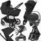  Детска количка 3 в 1 Cybex Eos Lux BLK Moon Black