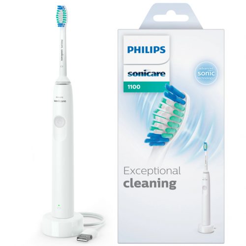  Звукова четка за зъби Philips Sonicare HX3641/02 Series 1000 Бяла