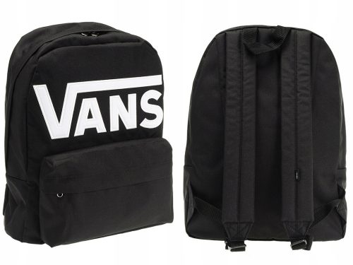  Ученическа раница VANS с много отделения, черна, 22г