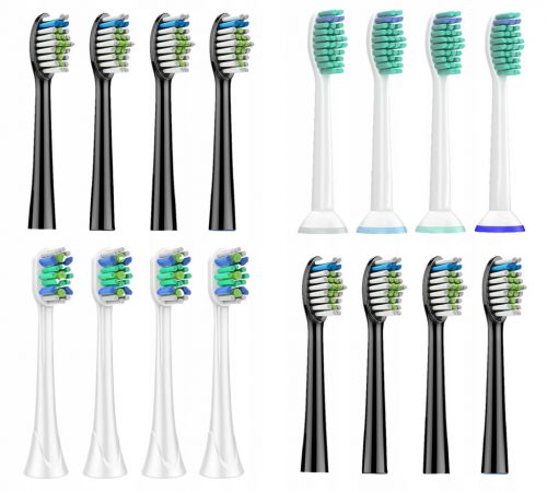  16x накрайници за глава за звукова четка за зъби PHILIPS Sonicare MIX