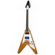  Антична естествена електрическа китара Gibson 70s Flying V + калъф