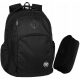  Ученическа раница CoolPack с много отделения, черна, 30 л + моливник CoolPack