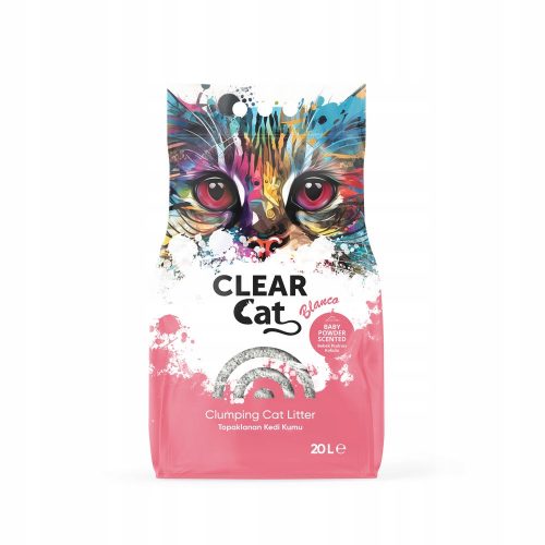  Clear Cat Blanco Baby Powder бентонитова постеля 20л