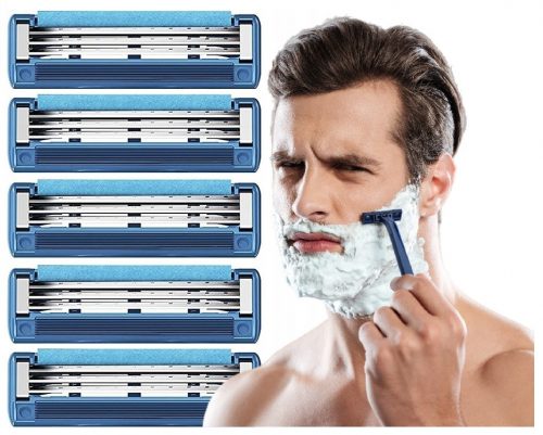  Gillette Mach3 Turbo Резервни ножчета за самобръсначки 5 бр