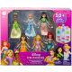  DISNEY PRINCESS PRINCESS DOLL комплект от 6 малки подвижни кукли JCR91