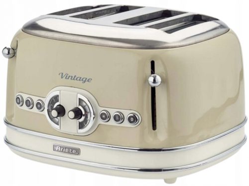  Ariete Vintage 156/03 1600W Тостер Бежов 2 тоста