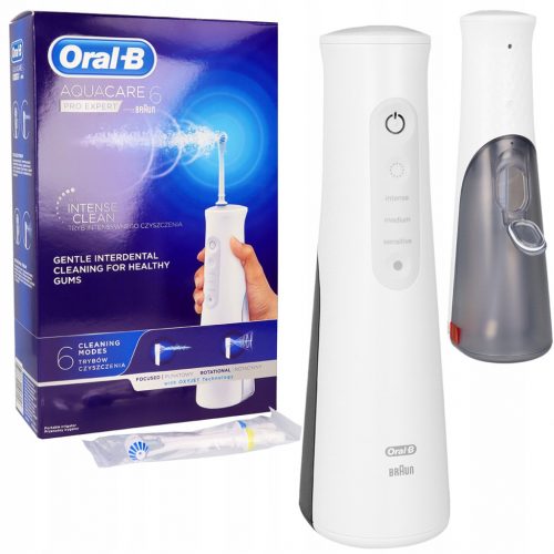  Oral-B AquaCare Pro Expert 6 иригатор, безжичен, бял