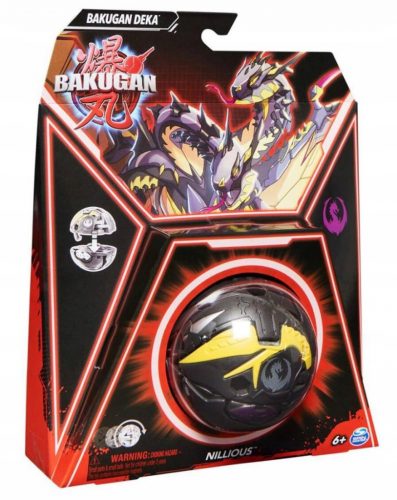  BAKUGAN DEKA DARKUS NILLIOUS ГОЛЯМА ФИГУРА С ТОПКА