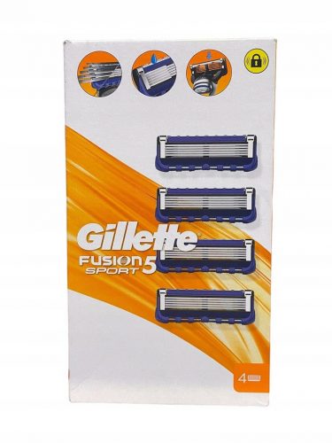  Gillette FUSION5 SPORT вложка за самобръсначка 4 бр