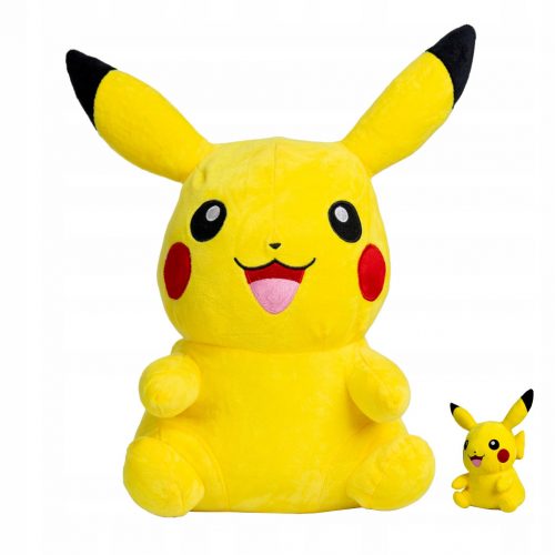  POKEMON голям плюшен талисман PIKACZU 55cm Pikachu Teddy Bear Плюшена играчка