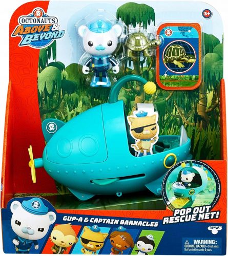  Комплект фигурки Moose Toys Octonauts Land Adventures Gup-A & Captain Barnacles