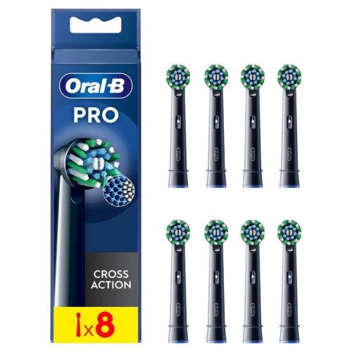  8x BRAUN ORAL-B CROSS EB50 ЧЕРНИ НАКЛЮЧИТЕЛИ