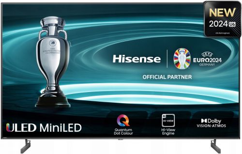  Hisense 65U6NQ 65" MiniLED 4K UHD VIDAA 60Hz DVB-T2 Bluetooth телевизор