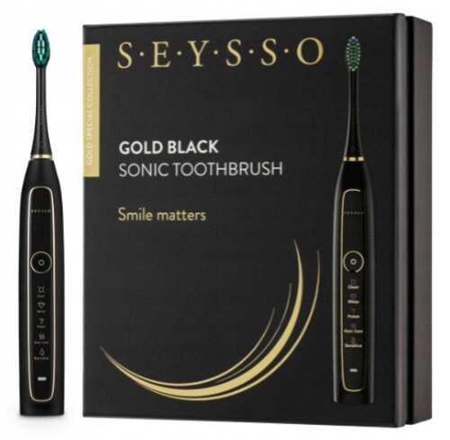  Seysso Gold Black Special Collection звукова четка за зъби