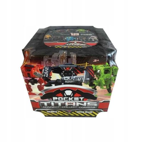  РОБОТ POCKET TITANS + FIGHT ARENA TM TOYS 1888