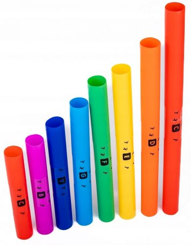  BOOM TUBES DIATONIC SET TUBE-8 BOOMWHACKER цветни тръби за деца