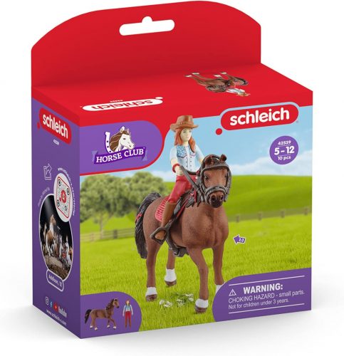  Комплект фигурки Schleich Horse Club Hannah & Cayenne 42539