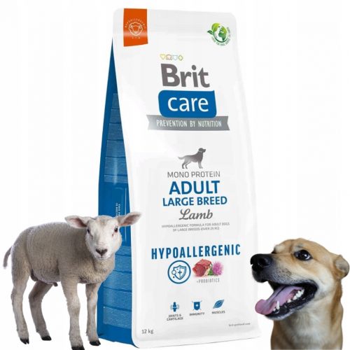  BRIT CARE HYPOALLERGENIC ADULT LARGE LAMB LAMB 12KG