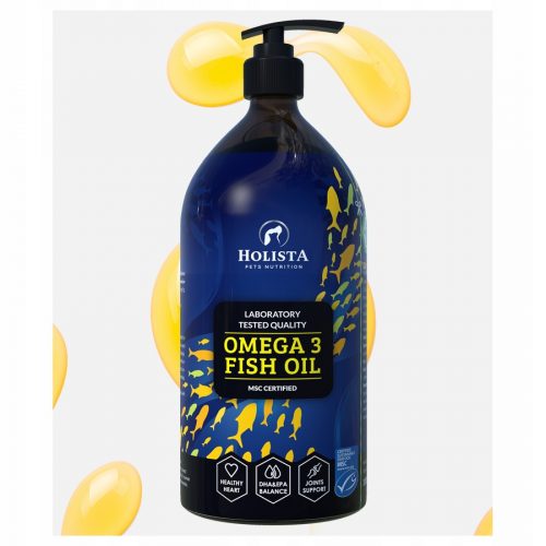  Масла и мазнини за котки и кучета HolistaPets oil 1000 ml 1000 g 1 бр.